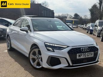 Audi A3 1.0 TFSI 30 S line Saloon 4dr Petrol Manual Euro 6 (s/s) (110 ps