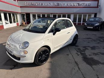 Fiat 500 1.2 ECO Lounge Convertible 2dr Petrol Manual Euro 6 (s/s) (69 bh