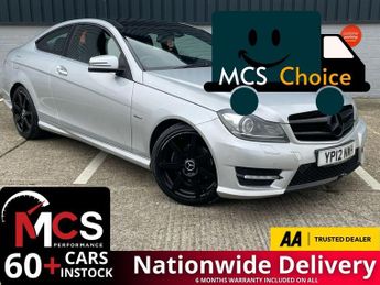 Mercedes C Class 2.1 C220 CDI BlueEfficiency AMG Sport Coupe 2dr Diesel G-Tronic+