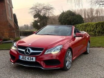 Mercedes E Class 2.1 E220 CDI AMG Sport Cabriolet 2dr Diesel G-Tronic+ Euro 5 (s/