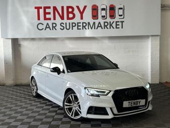 Audi A3 2.0 TDI S line Saloon 4dr Diesel S Tronic Auto 6Spd Euro 6 (s/s)