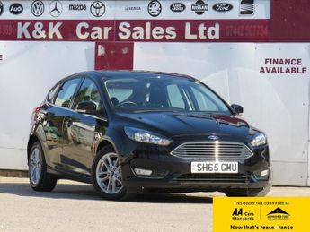 Ford Focus 1.6 Zetec Hatchback 5dr Petrol Powershift Euro 6 (125 ps)