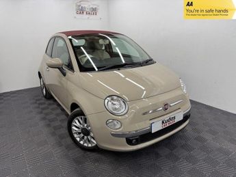 Fiat 500 1.2 Lounge Convertible 2dr Petrol Manual Euro 6 (s/s) (69 bhp)