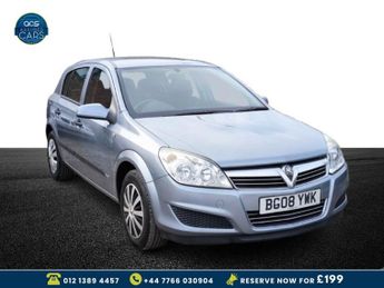 VAUXHALL ASTRA 1.8i 16v Life Hatchback 5dr Petrol Automatic (187 g/km, 138 bhp)