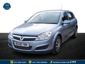 VAUXHALL ASTRA 1.8i 16v Life Hatchback 5dr Petrol Automatic (187 g/km, 138 bhp)