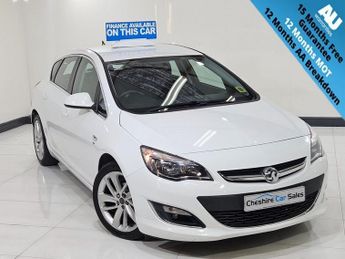 Vauxhall Astra 1.6 16v SRi Hatchback 5dr Petrol Manual Euro 5 (115 ps)