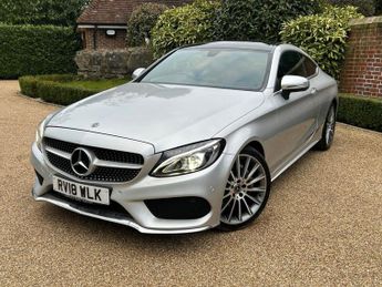 Mercedes C Class 2.0 C200 AMG Line (Premium) Coupe 2dr Petrol G-Tronic+ Euro 6 (s