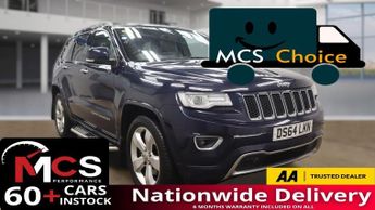 Jeep Grand Cherokee 3.0 V6 CRD Overland SUV 5dr Diesel Auto 4WD Euro 5 (247 bhp)