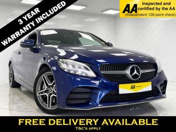 Mercedes C Class 2.0 C300d AMG Line Coupe 2dr Diesel G-Tronic+ Euro 6 (s/s) (245 