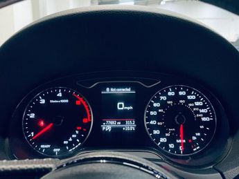 AUDI A3 2.0 TDI Black Edition Saloon 4dr Diesel S Tronic Euro 6 (s/s) (1