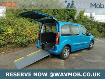 Citroen Berlingo 3 Seat Auto Wheelchair Accessible Vehicle with Access Ramp