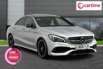 Mercedes CLA 1.6 CLA200 AMG Line Night Edition Coupe 4dr Petrol 7G-DCT Euro 6