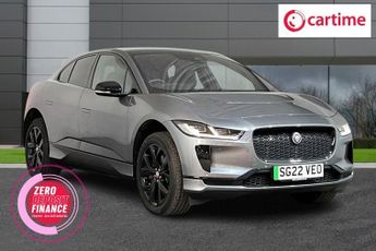 Jaguar I-PACE 400 90kWh Black SUV 5dr Electric Auto 4WD (400 ps) Touchscreen, 