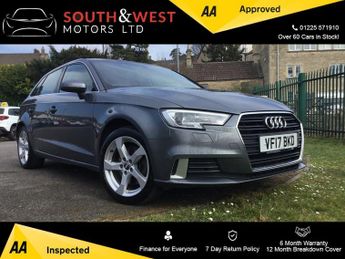Audi A3 2.0 TFSI Sport Sportback 5dr Petrol Manual Euro 6 (s/s) (190 ps)