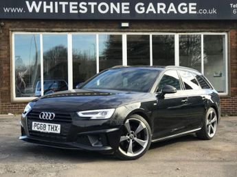 AUDI A4 AVANT 2.0 TFSI 40 Black Edition Estate 5dr Petrol S Tronic Euro 6 (s/s