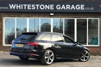 AUDI A4 AVANT 2.0 TFSI 40 Black Edition Estate 5dr Petrol S Tronic Euro 6 (s/s