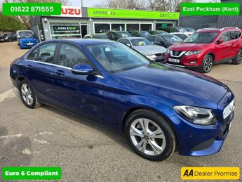 Mercedes C Class 2.0 C200 SE Executive Edition Saloon in Blue with 55,000 miles, 