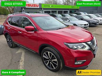 Nissan X-Trail 1.7 dCi TEKNA SUV IN RED WITH 69,700 MILES AND A SERVICE HISTORY