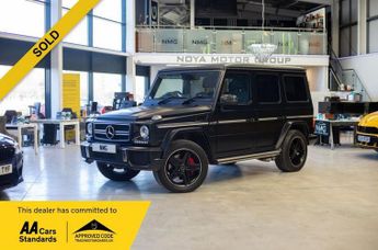 Mercedes G Class 5.5 G63 V8 BiTurbo AMG SUV 5dr Petrol G-Tronic+ 4WD Euro 5 (s/s)