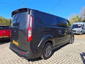 FORD TRANSIT CUSTOM 2.0 320 EcoBlue Limited Crew Van Double Cab 5dr Diesel Auto L2 H