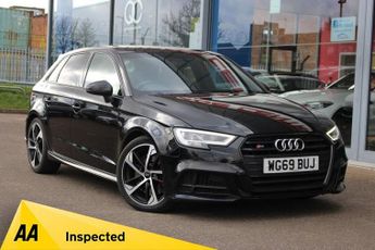 AUDI S3 2.0 TFSI Black Edition Sportback 5dr Petrol S Tronic quattro Eur