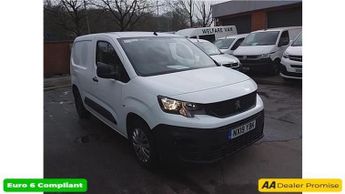 Peugeot Partner 1.6 BLUEHDi 1000 PROFESSIONAL STANDARD IN WHITE WITH 31,000 MILE
