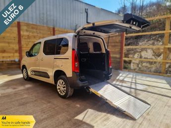 Citroen Berlingo 3 Seat Wheelchair Accessible Disabled Access Vehicle WAV