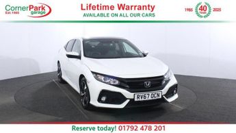 Honda Civic 1.0 VTEC Turbo EX Hatchback 5dr Petrol Manual Euro 6 (s/s) (129 