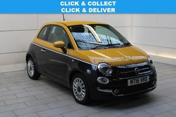 Fiat 500 1.2 Lounge Hatchback 3dr Petrol Manual Euro 6 (stop/start) (69 b