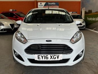 FORD FIESTA 1.0T EcoBoost Zetec Hatchback 5 Door Petrol Automatic White Powe