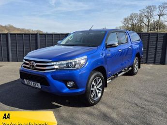 Toyota Hi Lux 2.4 D-4D Invincible Pickup Double Cab 4dr Diesel Manual 4WD Euro