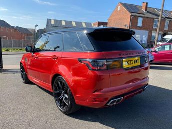 LAND ROVER RANGE ROVER SPORT 5.0 P575 V8 SVR Carbon Edition SUV 5dr Petrol Auto 4WD Euro 6 (s