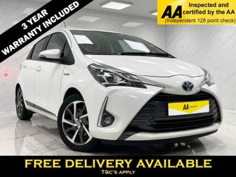 Toyota Yaris 1.5 VVT-h Y20 Bi-tone Hatchback 5dr Petrol Hybrid E-CVT Euro 6 (