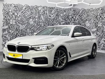 BMW 5 SERIES 2.0 520d MHT M Sport Saloon 4dr Diesel Hybrid Auto Euro 6 (s/s) 