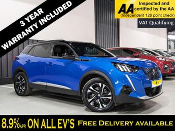 Peugeot 2008 50kWh GT SUV 5dr Electric Auto (136 ps)