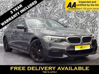 BMW 520 2.0 520d M Sport Saloon 4dr Diesel Auto xDrive Euro 6 (s/s) (190