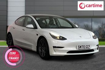 Tesla Model 3 Standard Range Plus Saloon 4dr Electric Auto RWD (241 bhp) Heate