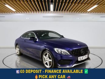 Mercedes C Class 2.1 C220d AMG Line Coupe 2dr Diesel G-Tronic+ Euro 6 (s/s) (170 