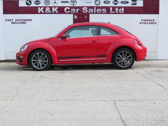 VOLKSWAGEN BEETLE 1.2 TSI BlueMotion Tech Design Hatchback 3dr Petrol DSG Euro 6 (
