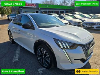 Peugeot 208 50kWh GT Hatchback, white, 23,900 miles, 2 owners, full service 
