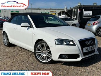 Audi A3 2.0 TDI S line Convertible 2dr Diesel Manual Euro 5 (s/s) (140 p