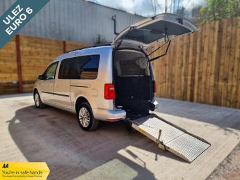 Volkswagen Caddy 5 Seat Auto Wheelchair Accessible Disabled Access Vehicle WAV