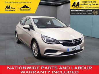 Vauxhall Astra 1.4i Energy Hatchback 5dr Petrol Manual Euro 6 (100 ps) NATIONWI