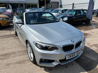 BMW 220 2.0 220d M Sport Convertible 2dr Diesel Manual Euro 6 (s/s) (190