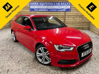 Audi A3 1.4 TFSI CoD S line Hatchback 3dr Petrol Manual Euro 6 (s/s) (15
