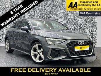 Audi A3 1.5 TFSI 35 S line Sportback 5dr Petrol S Tronic Euro 6 (s/s) (1