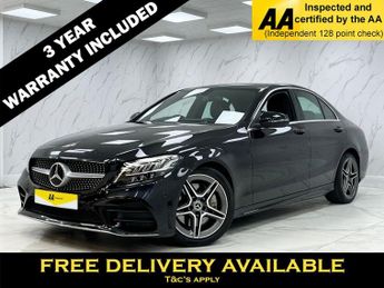 Mercedes C Class 2.0 C300 AMG Line Saloon 4dr Petrol G-Tronic+ Euro 6 (s/s) (258 