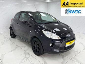 Ford Ka 1.2 Zetec Black Edition Hatchback 3dr Petrol Manual Euro 6 (s/s)