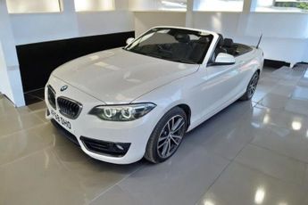 BMW 2 SERIES 1.5 218i Sport Convertible 2dr Petrol Auto Euro 6 (s/s) (136 ps)