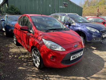 Ford Ka 1.2 Zetec Hatchback 3dr Petrol Manual Euro 5 (s/s) (69 ps)